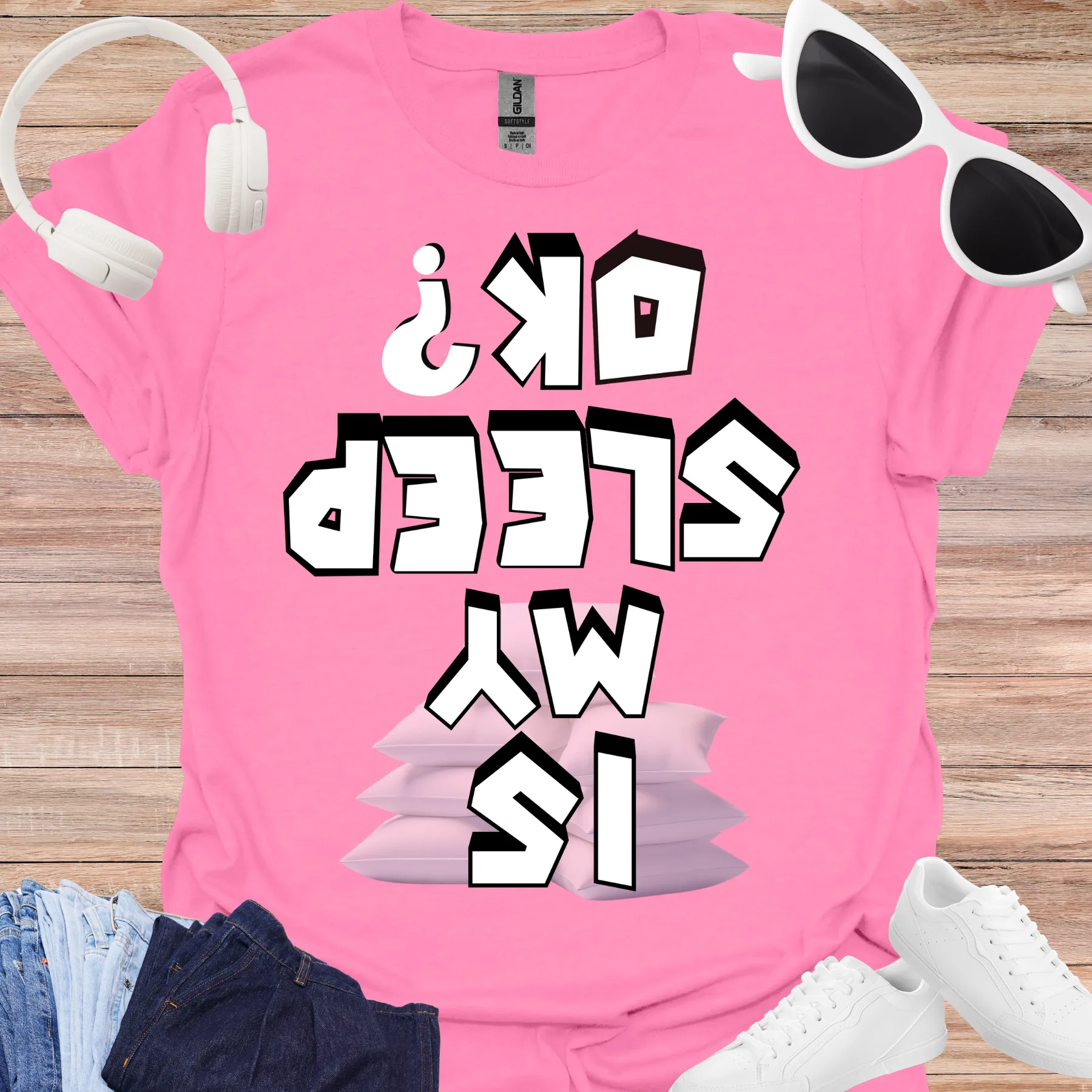 is my sleep ok toddler parent tee azalea