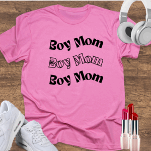 boy mom triple wavy tee azalea