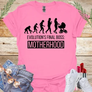 evolutions final boss motherhood tee azalea