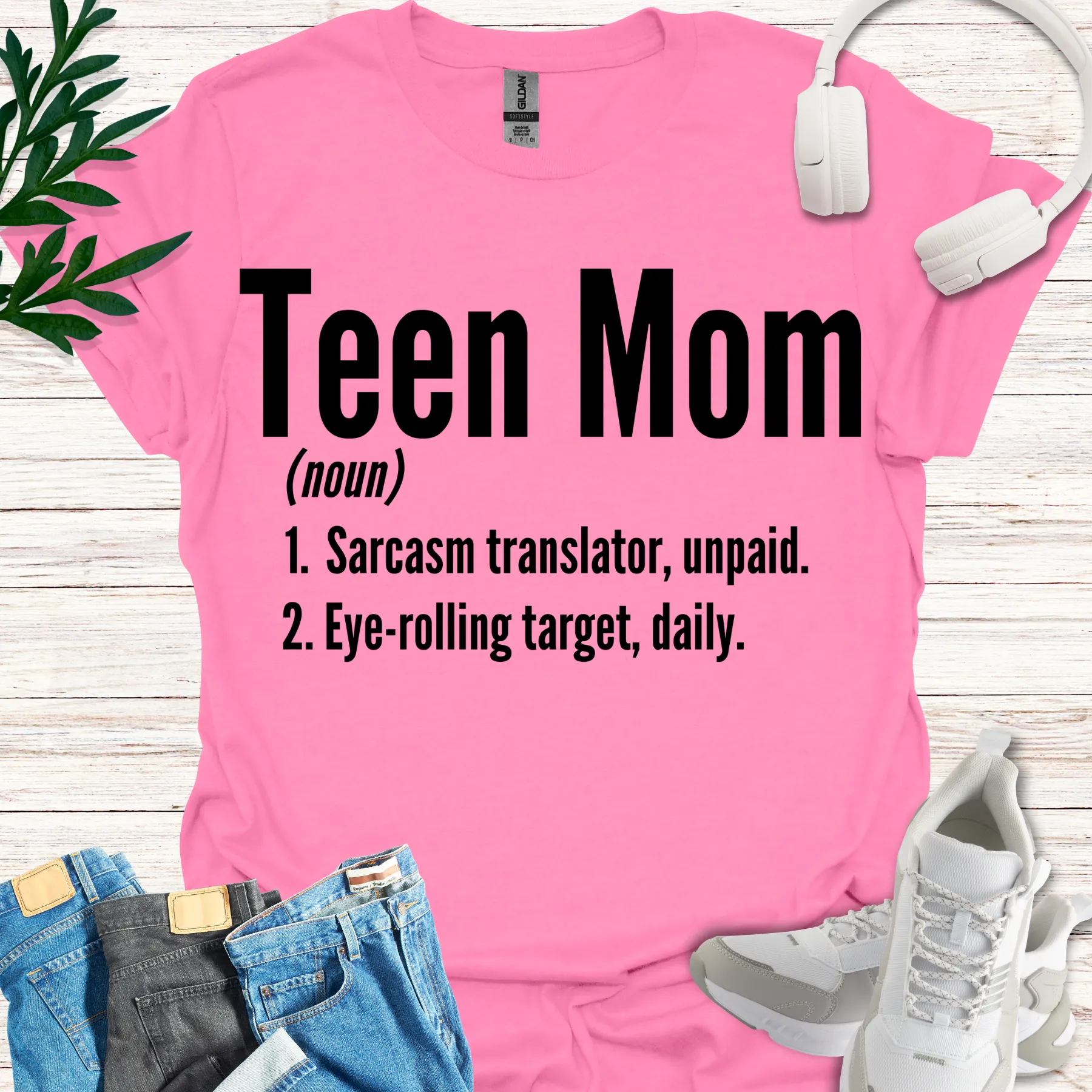 teen mom noun t-shirt azalea